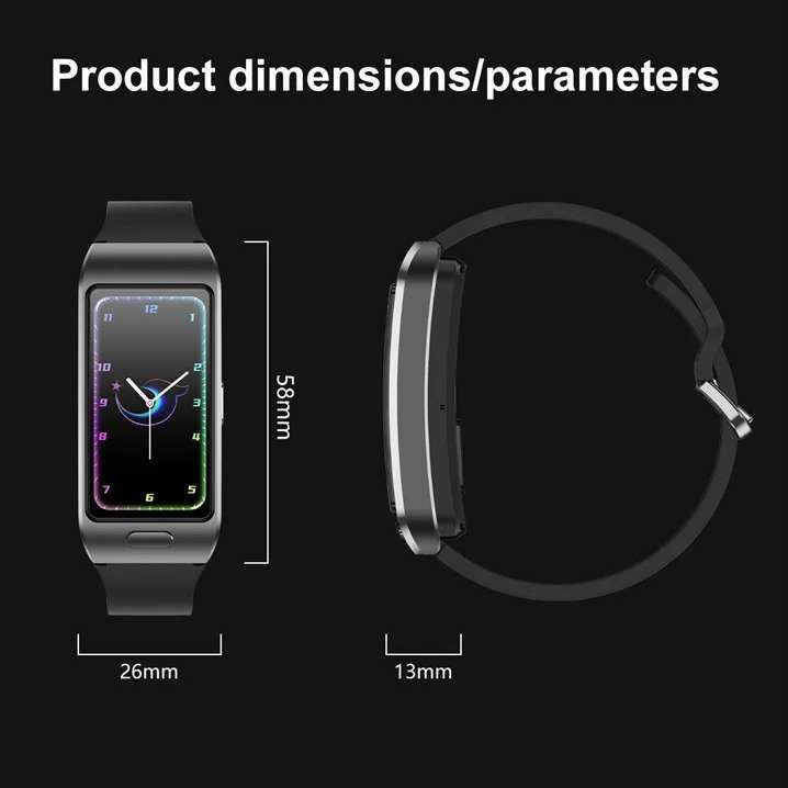 Smartwatch per la salute e cuffie wireless Cartshine 2in1 9